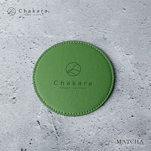 chakara コースター en 撥水 ヴィーガンレザー