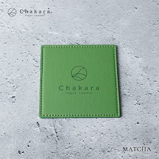 chakara コースター shikaku 撥水 ヴィーガンレザー