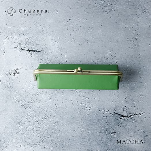 GAMAGUCHI トレイケース ヴィーガンレザー 