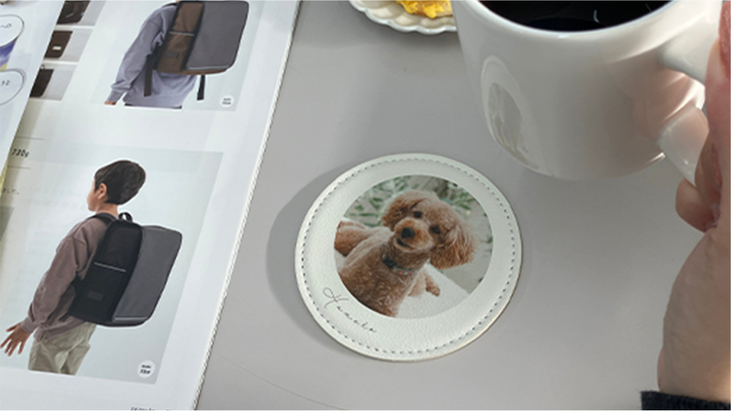 オンリーワン！コースター 使用イメージ