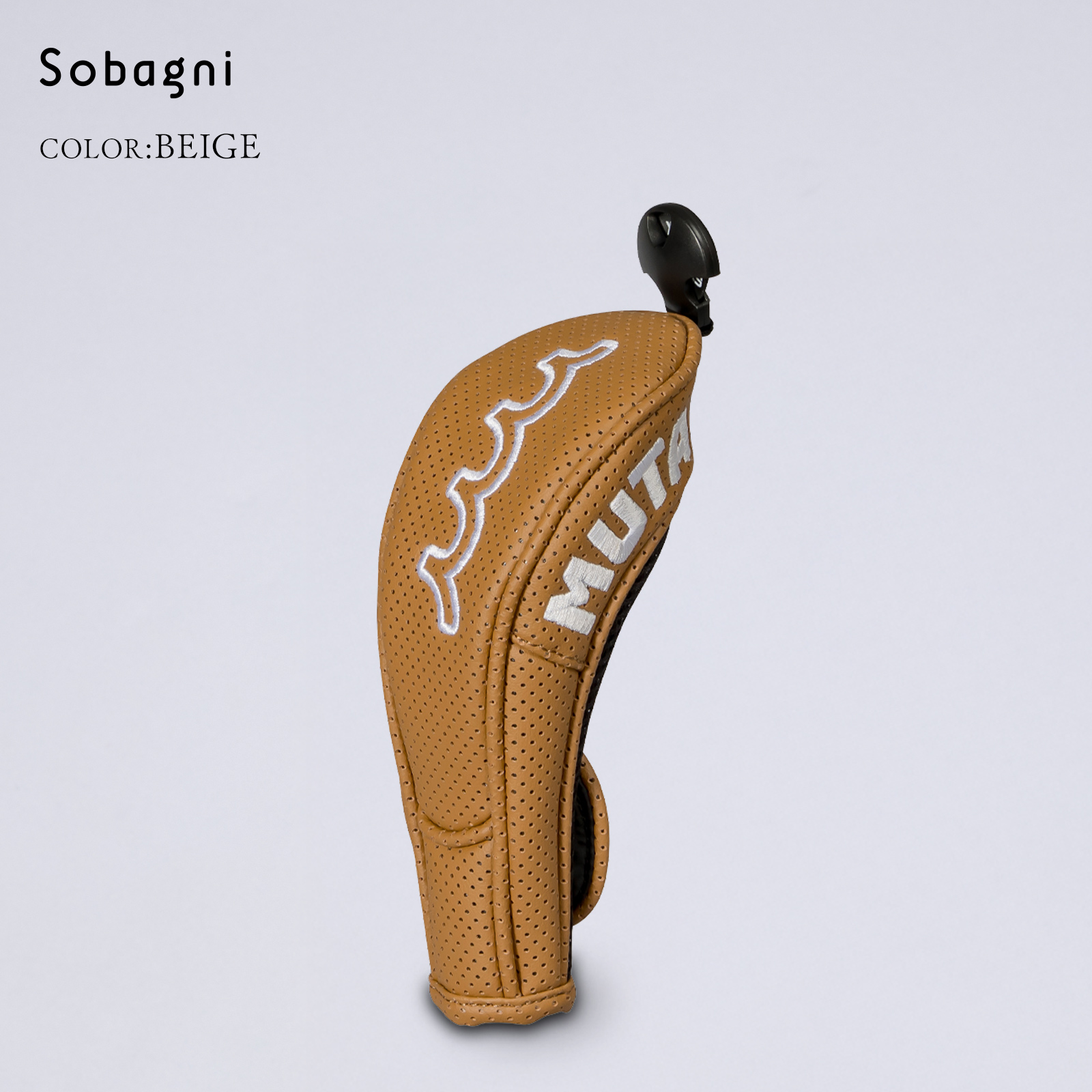 ソバニ公式 Sobagni最高峰素材を使った【muta ヘッドカバー UT用