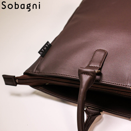 sobagni ソバニ公式 A4ビジネスバッグ ブラック 国産エシカル合 sobagni ソバニ公式 A4ビジネスバッグ ブラック 国産エシカル合