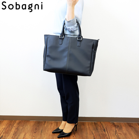 sobagni ソバニ公式 A4ビジネスバッグ ブラック 国産エシカル合 sobagni ソバニ公式 A4ビジネスバッグ ブラック 国産エシカル合